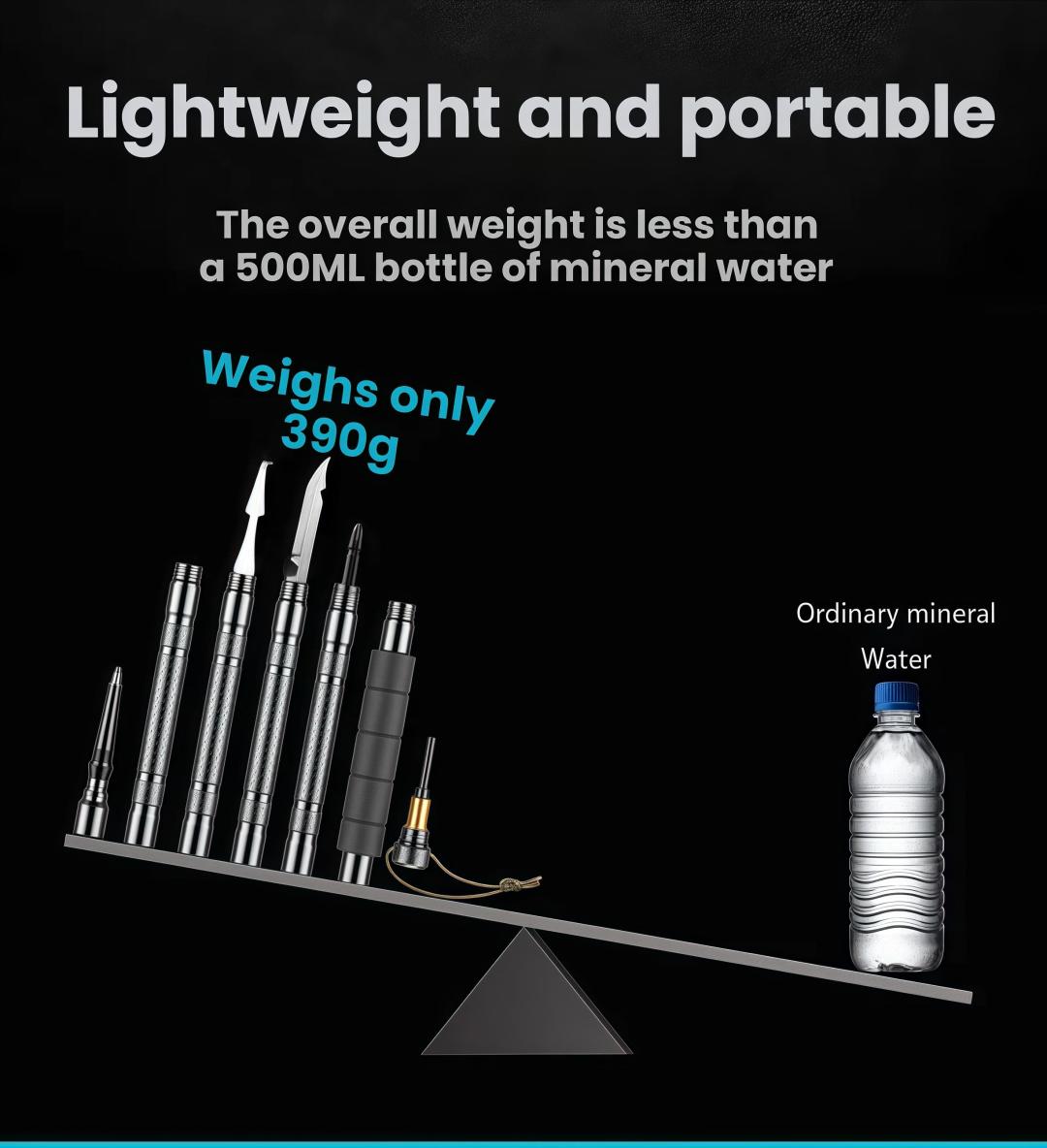 The Ultimate 7-in-1 Trekking Pole – Built for the Trail, Ready for Anything