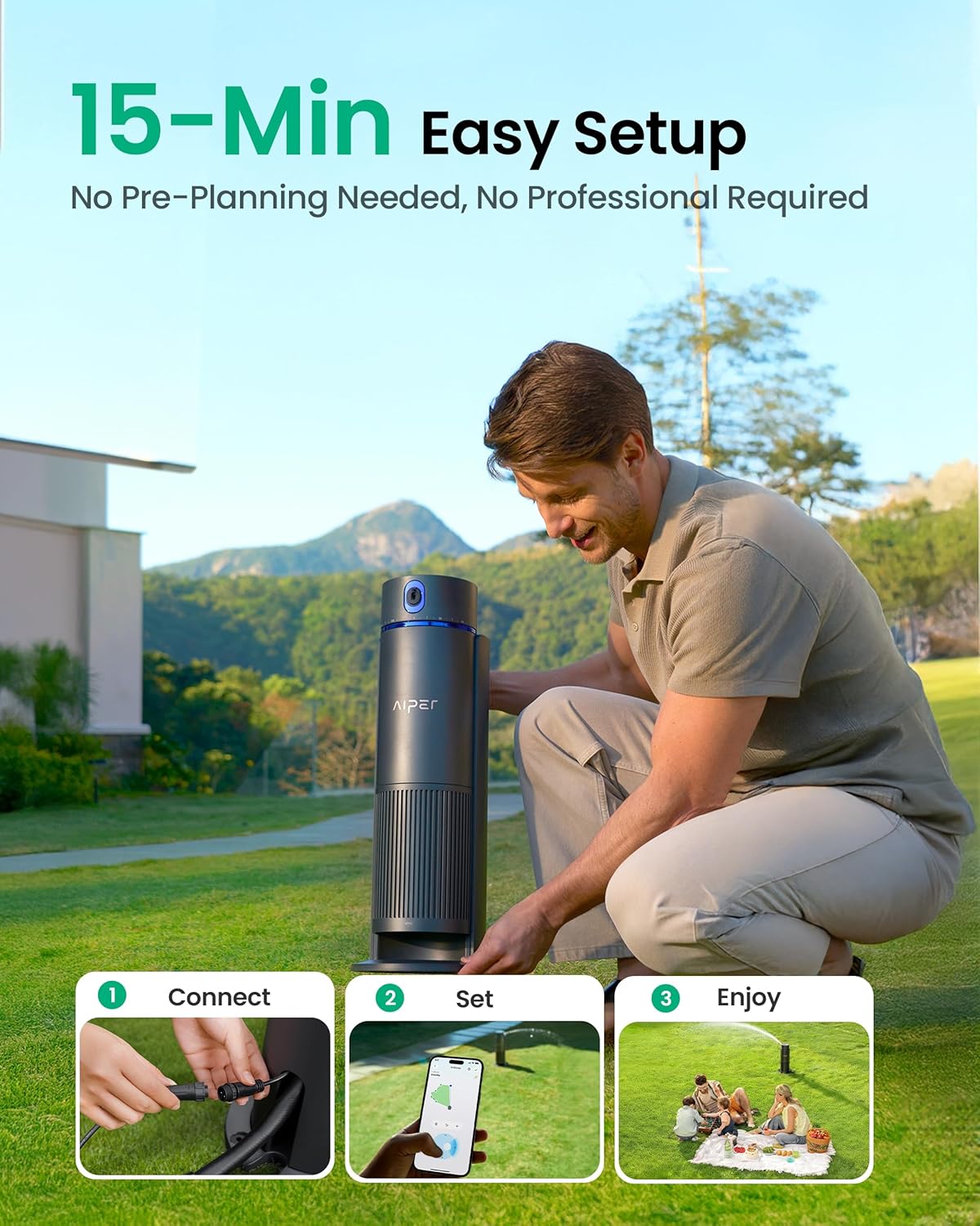 💧 Smart Irrigation System | 4-in-1 App-Controlled Watering Device 🌱